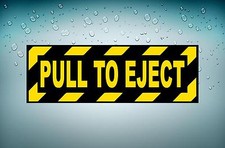 Sticker Car Aircraft Aviation Airport Jumper To Eject picture