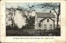 North Pembroke Massachusetts MA Quaker Meeting House c1910 Vintage Postcard picture
