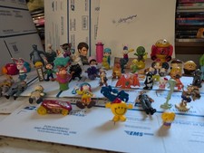 Insane Massive Lot of 55 Vintage PVC Mini Toys, Nice Variety  T8#311 picture