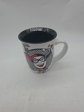Harley Quin 16 oz Coffee Ceramic Mug Cup Dc Comics New Batman Joker Rare Soldout picture