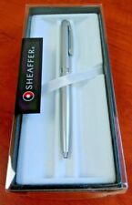 Sheaffer Sagaris  Metallic Silver Ballpoint Pen picture