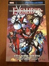 Excalibur Girls’ School From Heck Epic Collection Marvel Comics Ex-Library Book picture