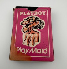 Vintage PLAYBOY PLAYMAID Old Maid Card Deck Complete picture