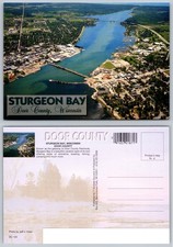 Continental Sturgeon Bay Wisconsin Harbor Postcard picture