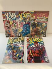X-Men #1 Lot of All 5 Jim Lee Covers Complete Set Marvel 1991 Gatefold Excellent picture