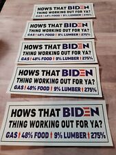 20 pack How is that Biden Thing Working Out For You Sticker Pack picture