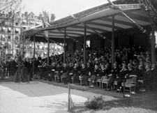 Official tribune where many personalities are present great mi- 1932 Old Photo picture