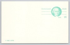 Postcard 1982 USPS Charles Carroll Patriot Postage 14 Cents picture