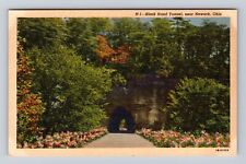 Newark OH-Ohio, Black Hand Tunnel, Antique Vintage Souvenir Postcard picture