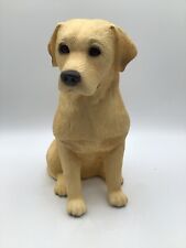 K-9 Kreations Dog Sculptue/ Figurine Labrador Retriever Blonde Buff Color 8.5” picture