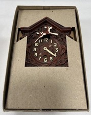 1949 LUX Animated 'Rudolph Red Nosed Reindeer' Clock Pristine New in Orig Box picture