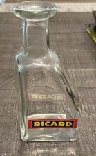 Vintage Ricard Pastis Glass Water Carafe Decanter French Bistro Barware 8 picture