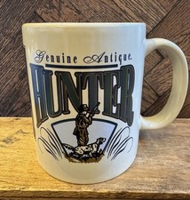 Vintage Linyi Silver Phoenix Hunter Coffee Mug Genuine Antique Hunting Dog 12 oz picture