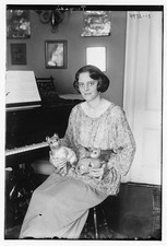 Photo:Torpadie Woman 1910s Portrait Cats Piano Interior picture