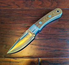 Bark River - Essential - CPM-M4 - 3-3.49in Drop Point w/ Micarta Handle picture