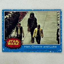 1977 Topps Star Wars Cards Blue Series 1 – You Pick #1–#66 – Buy 4 Save 25% picture