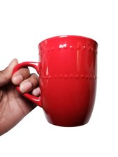 Royal Norfolk Red Ceramic Coffee Mug Tea Cup 4.5