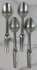 4 Vintage Guy Degrenne AIR FRANCE 6 Inch Spoons Coffee Tea Lot RARE USED picture