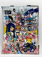 Tokidoki Onitsuka Tiger Tokyo Print Reusable Shopper’s Tote Bag 2010 Rare picture