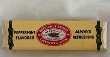 Vintage 1930’s BEECH-NUT PEPPERMINT GUM  Sealed Pack  New Old Stock picture