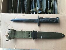 Post-WWII Korean War M5A1 M1 Garand Bayonet and USGI M8A1 Scabbard Complete NICE picture