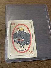 Vintage Rare Italian Disney 🎥 Card Game Dumbo Playing Card RARE picture