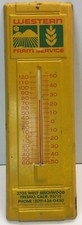 Vintage Western Farm Supply West Beach Fresno Ca.14”x4.5”. Battle picture