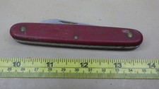Vintage Pocket Knife Victorinox Switzerland Rostfrei Single Blade picture