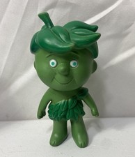 VTG Little Sprout Green Giant TM GG Rubber Toy 1970s 6.5” Jolly Green Giant 1972 picture