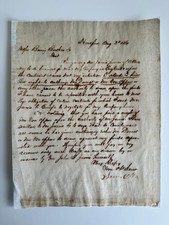 Samuel Colt Autograph Letter Signed – Hartford, Connecticut – August 3, 1861 picture