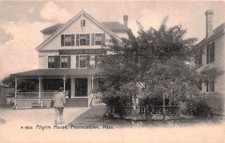 Pilgrim House Provincetown Cape Cod MA Massachusetts Hotel Vtg Postcard G19 picture