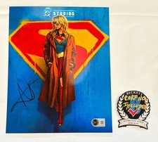 Milly Alcock Signed 8x10 Photo Supergirl Beckett BAS COA picture