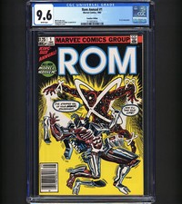 RARE Rom Annual #1 CGC 9.6 Canadian Price Variant 1 OF 2 Newsstand Edition 1982 picture