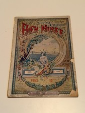 Rare 1899 EDEN MUSEE NYC Wax Museum Monthly Catalog American Cinematograph Film picture
