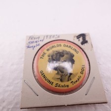 Shirley Temple Pinback Button The Worlds Darling Vintage 1980s picture