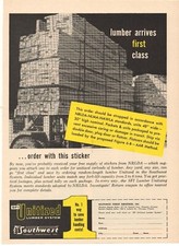 1961 Unitized Lumber System Advertisement Southwest Forest Industries Phoenix AZ picture