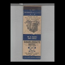 Matchbook Cover The Charlesgate Hotel Boston, MA picture