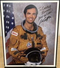 Bob Crippen Signed NASA Litho Photo Space Shuttle Columbia STS-1 Astronaut JSA picture