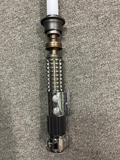 STAR WARS N Sabers Obi Wan Ep.4 Weathered  Pixel LightSaber Crystal Chamber picture