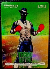 Coinslot Tecmo Bowl Bo Jackson Battle Arena Coinslot Tecmo Logo Brawl #TL769 picture
