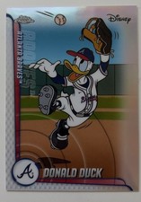 2026 Topps Chrome Disney Donald Duck Atlanta Braves SP #MLBH-51 picture