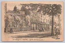 Cheyne Walk Chelsea London J.M.W. Turner Home Sketch Postcard Old London Series picture
