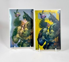 Absolute Batman #24 Jorge Jimenez Gold Foil & Virgin Foil Set LTD 750 NM picture