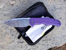 Beautiful CIVIVI Praxis Flipper Knife G10 Handle (3.75