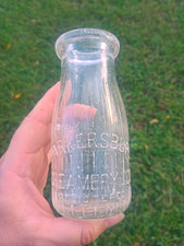 Vintage Parkersburg Creamery Co Parkersburg West Virginia WV Milk Bottle picture