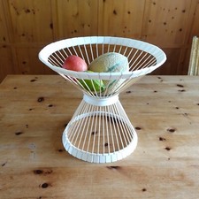 Art Deco Style 3d Printed Bowl Wooden Skewer Pedestal Fruit Bowl Wind picture