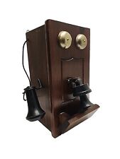 Vintage Replica Antique Hand Crank Wall Telephone Cabin Home Office Decor picture