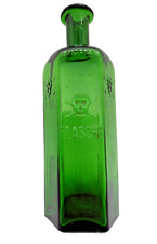 +ANTIQUE+ KH-34 Poison bottle / Gift Flasche / green color / BIM / 250ml picture