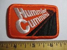 Hummin Cummins Patch Diesel Engine Racing Trucks Military Vintage NOS 80's  picture