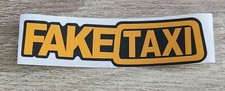 FAKE TAXI Sticker TUNING STICKER DECAL  picture